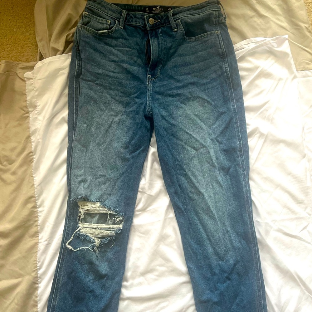 Hollister mom jeans